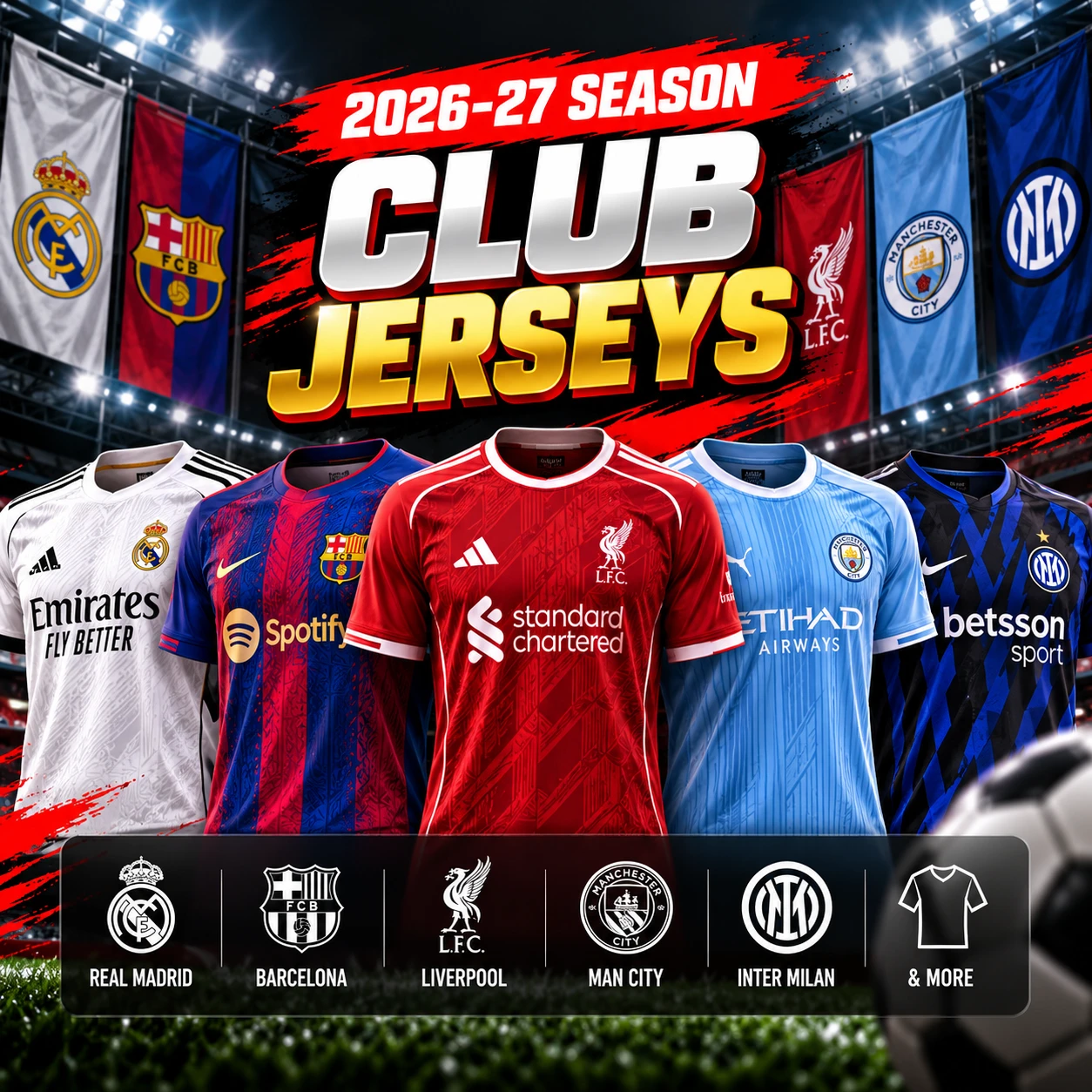 2026–27 Season Club Jerseys
